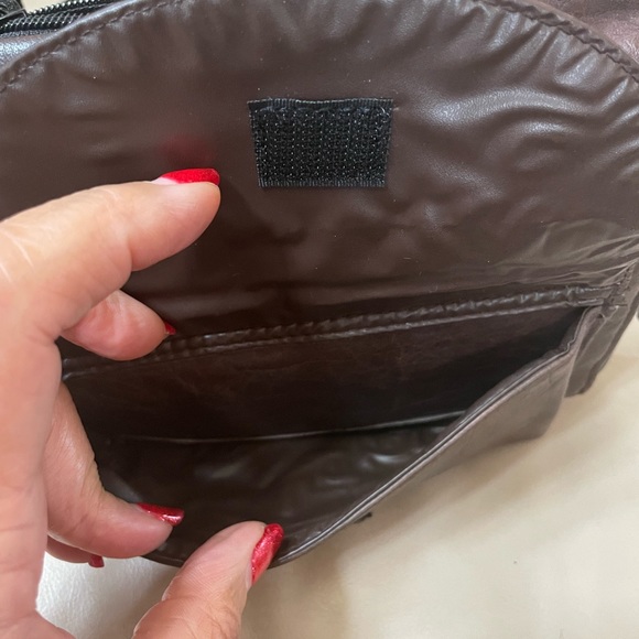 Vintage Totes Brown Faux Leather Fanny Pack Bag - Picture 3 of 6